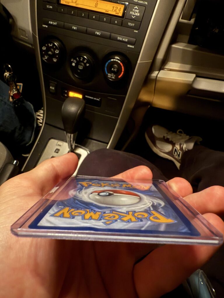 Warped/bent card