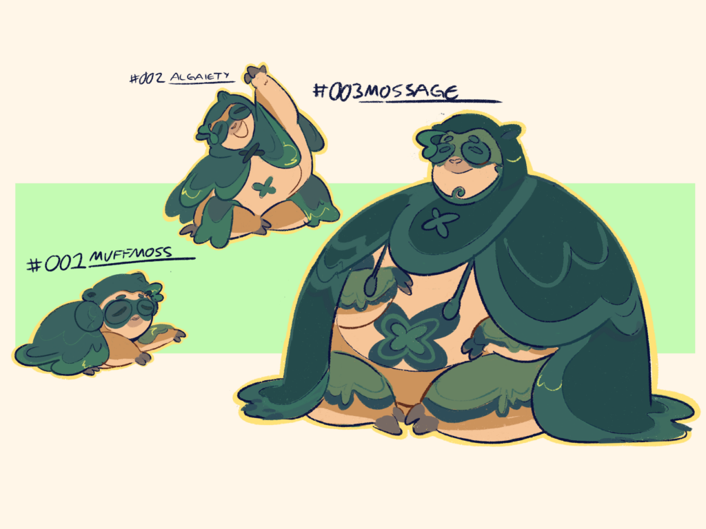 [OC] the grass starter line for my fan region!
