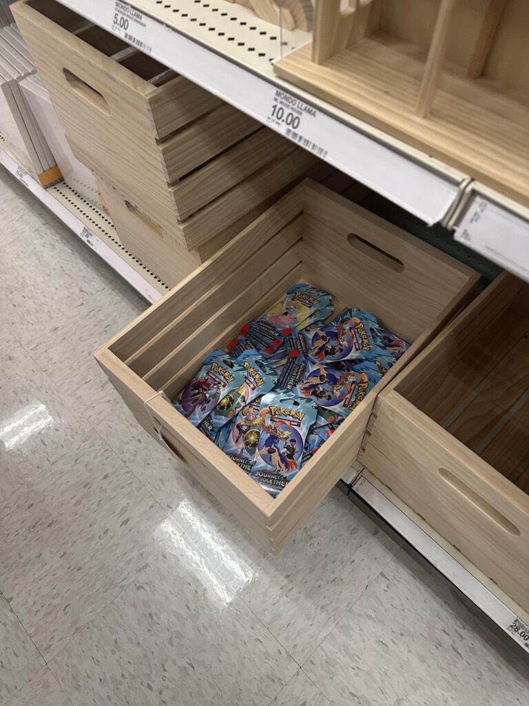 We found a scalper stash while browsing target