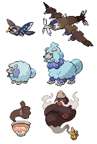 Ecologically-similar Fakemon to share with you all