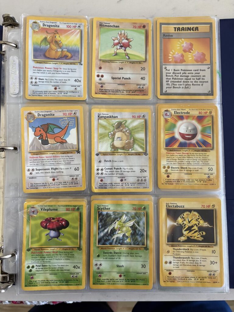 90’s Pokémon cards