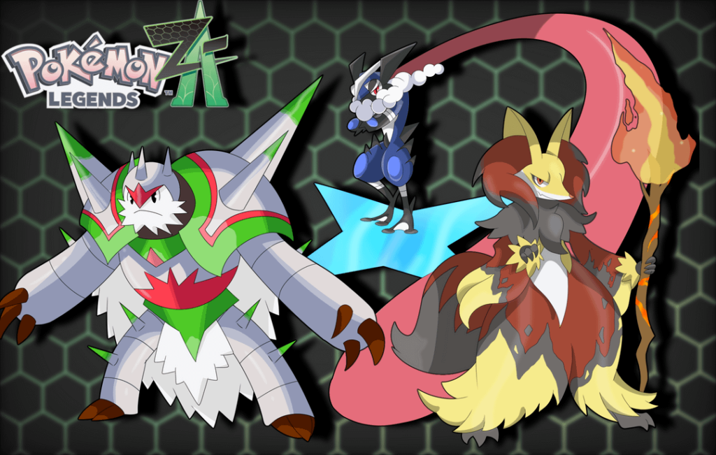 I have now drawn my own takes on the three Kalos Starters with Mega Evolutions! Which one is your favorite?