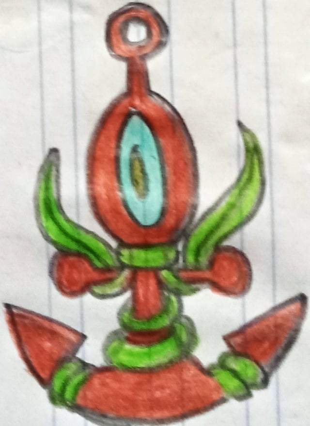 Pokémon Ancla Type:Steel/Grass