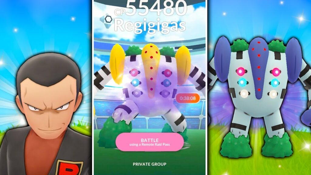 I WAS NOT EXPECTING THIS RAID DAY IN POKEMON GO! Shadow SHINY Regigigas Raid Day / Remote Raid-able