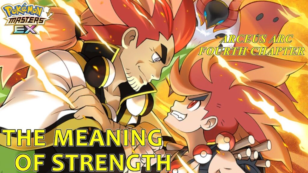 Pokemon Masters EX - Arceus Arc Chapter 4: The Meaning of Strength Alder FULL Story
