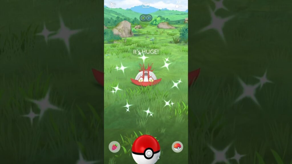 This SHINY Wimpod is HUGE!! - Pokemon GO #shorts #pokemon #pokemongo