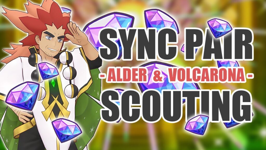 [Pokemon Masters EX] BUG TYPE REDEMPTION | Sync Pair Scout - Arc Suit Alder & Volcarona