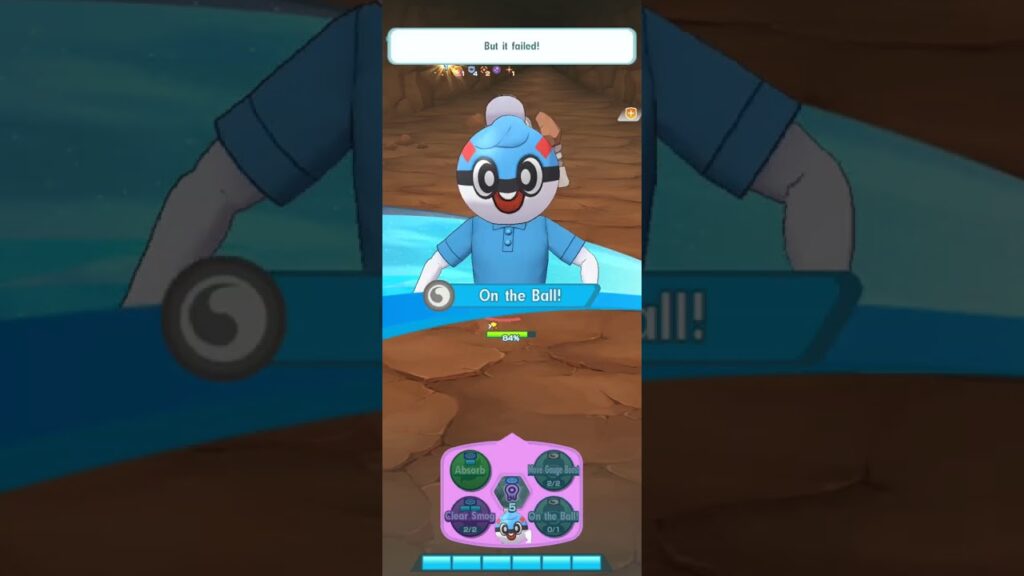 Ball Guy (3/5 EX) vs Regirock | Pokemon Masters EX