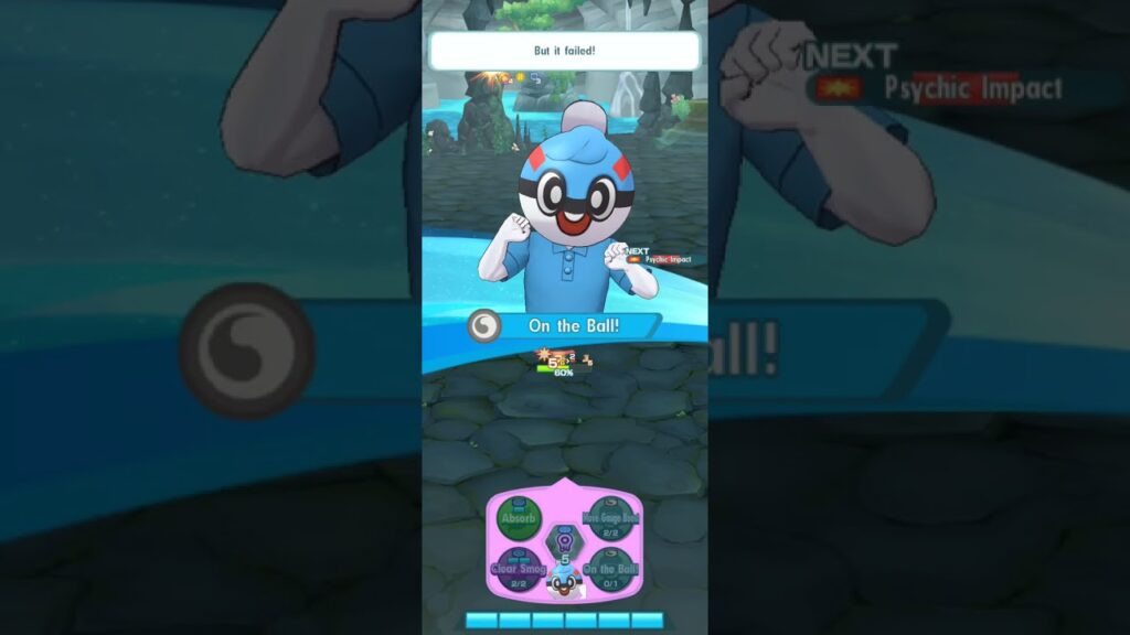 Ball Guy (3/5 EX) vs Azelf | Pokemon Masters EX