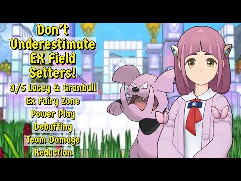 Ex Fairy Zone Nuker! Lacey & Granbull. Pokemon Masters EX #pokemon #pokemonmasters