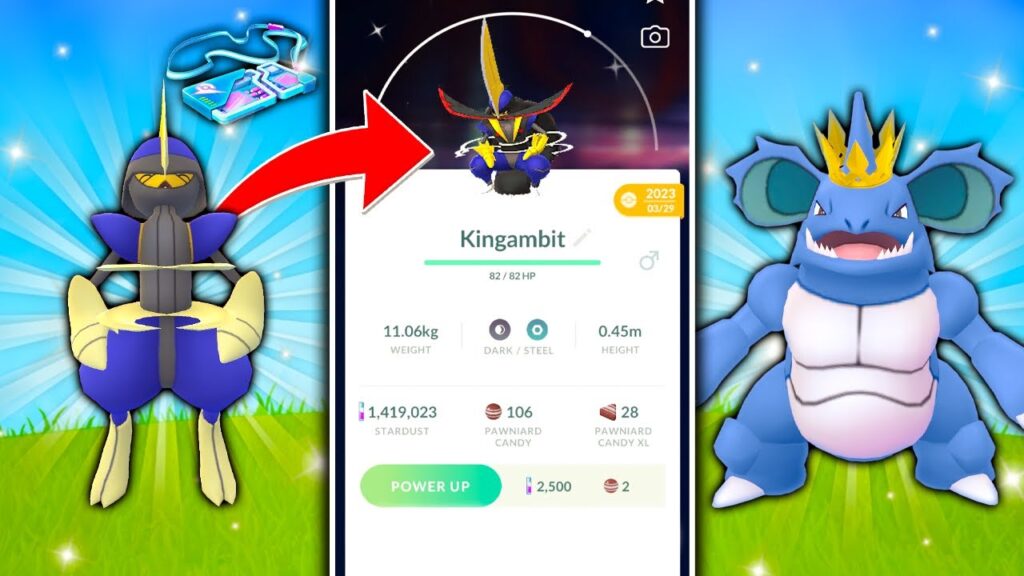 THE MOST EXPENSIVE EVOLUTION IN POKEMON GO! How to Get Kingambit / New Costumed Pokemon!