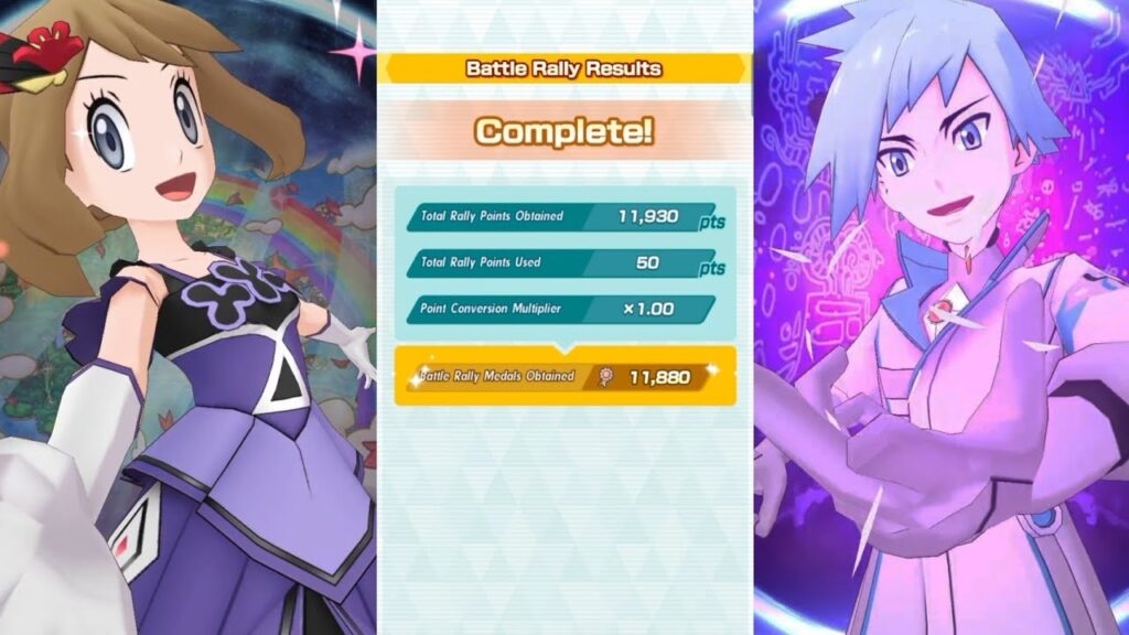 Battle Rally 11880 points (Psychic upgrade) | 2025 - w : 18 | Pokemon Masters EX