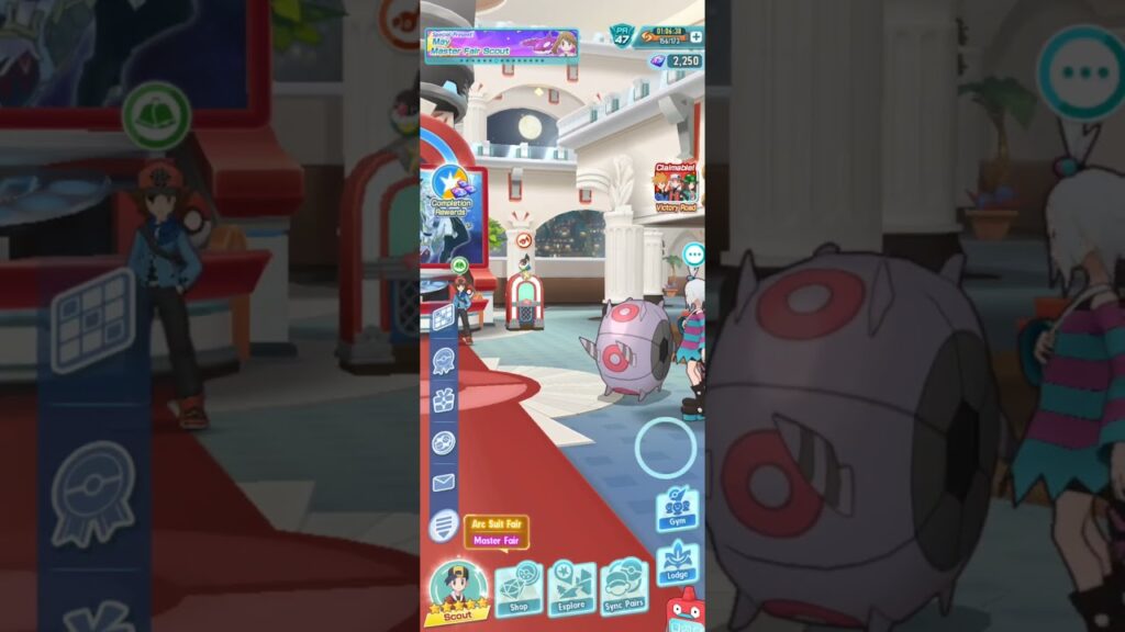 I got into pokemon masters btw