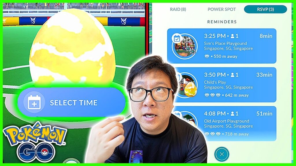 Pokemon’s GO New Raid Feature is Great! RSVP Planner