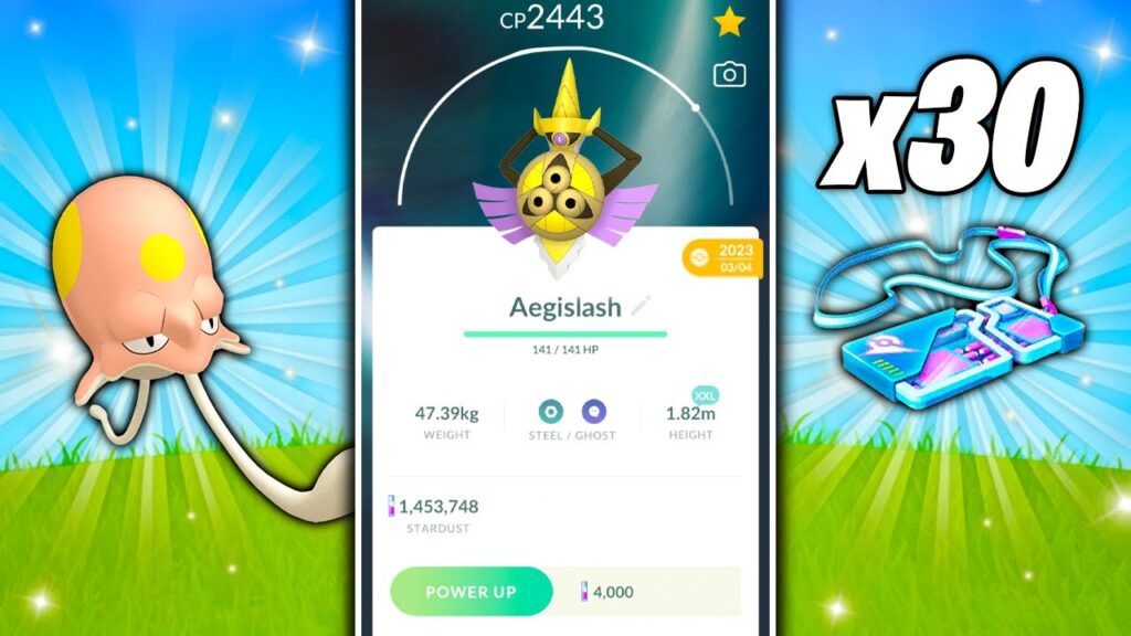 AEGISLASH & TOEDSCOOL COMING TO POKEMON GO SOON! 30 Remote Raid Daily Limit!