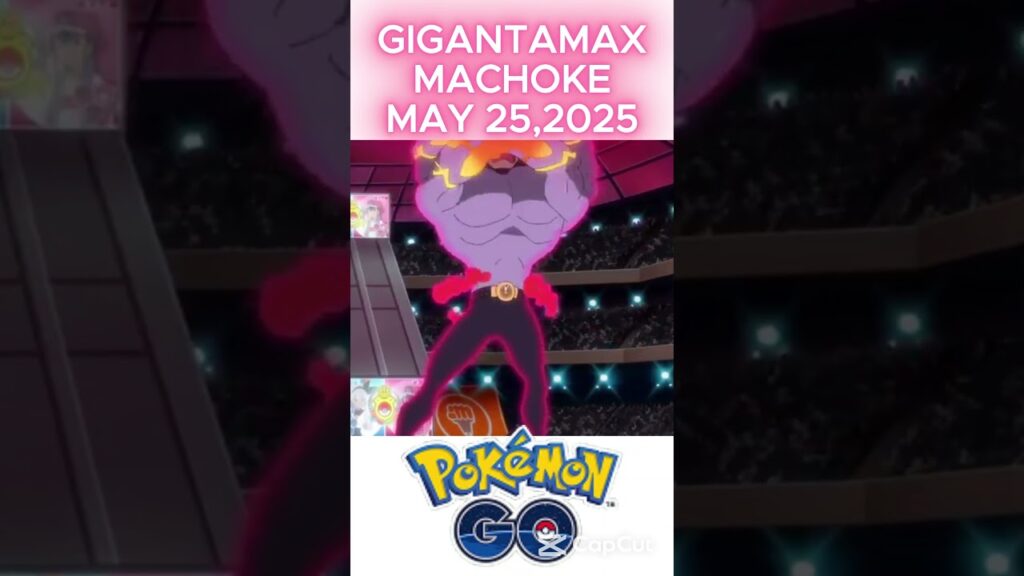 Gigantamax Machamp in Pokemon Go