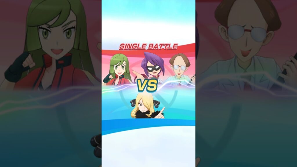 Cynthia (Variety) Solos Battle Rally VS Johto Elite Four Will | Pokemon Masters EX | Battle Rally