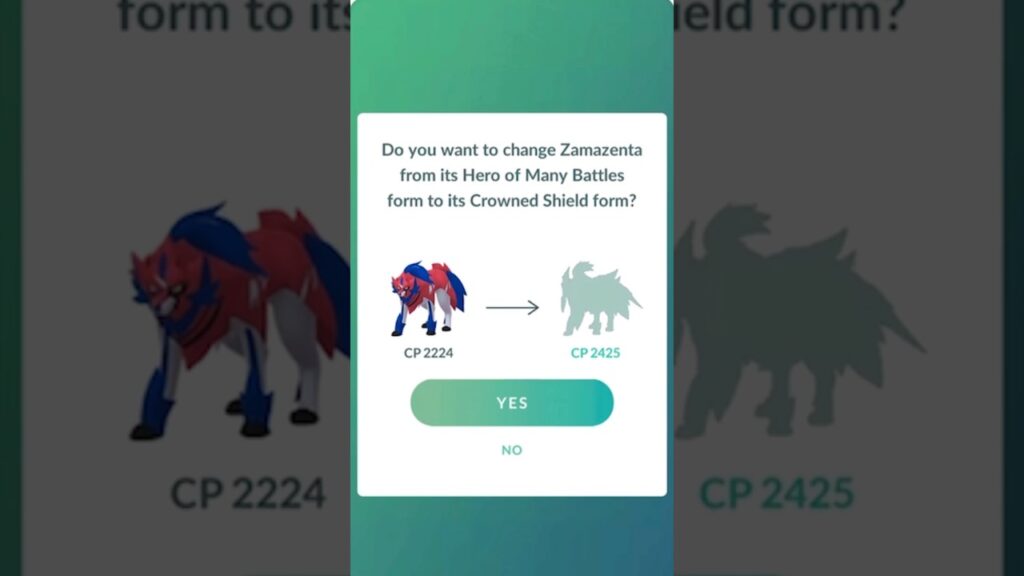 Crowned Shield Zamazenta #PokemonGo