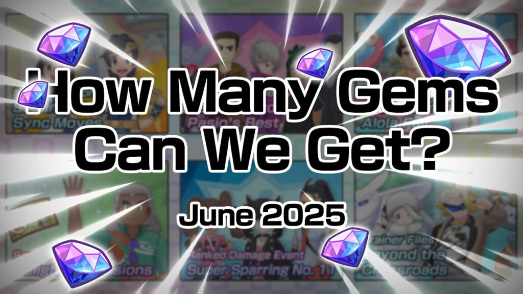 [Pokemon Masters EX] HOW MANY GEMS CAN WE GET? (June 2025)