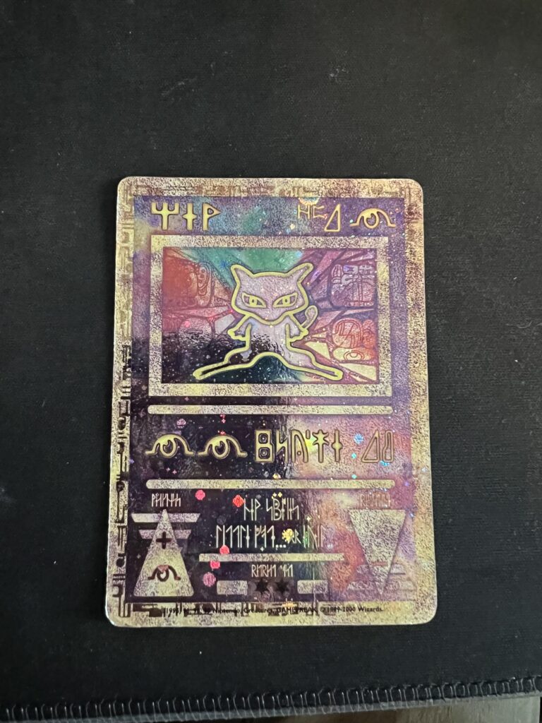 Decided to look through old yu-gi-oh cards, found this tucked in the middle of the pile