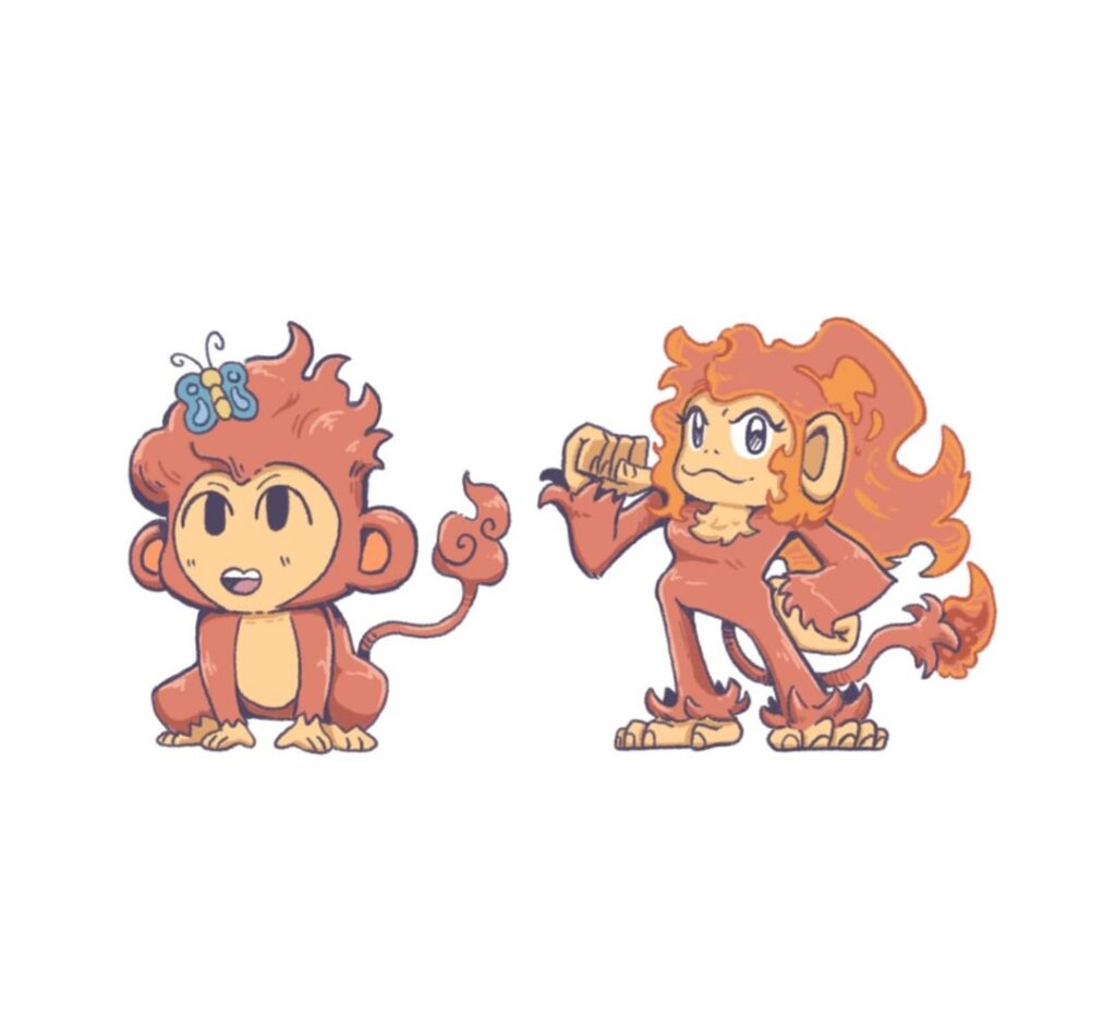 [OC] I’m drawing all of the Gen 5 pokemon from memory! #513-514