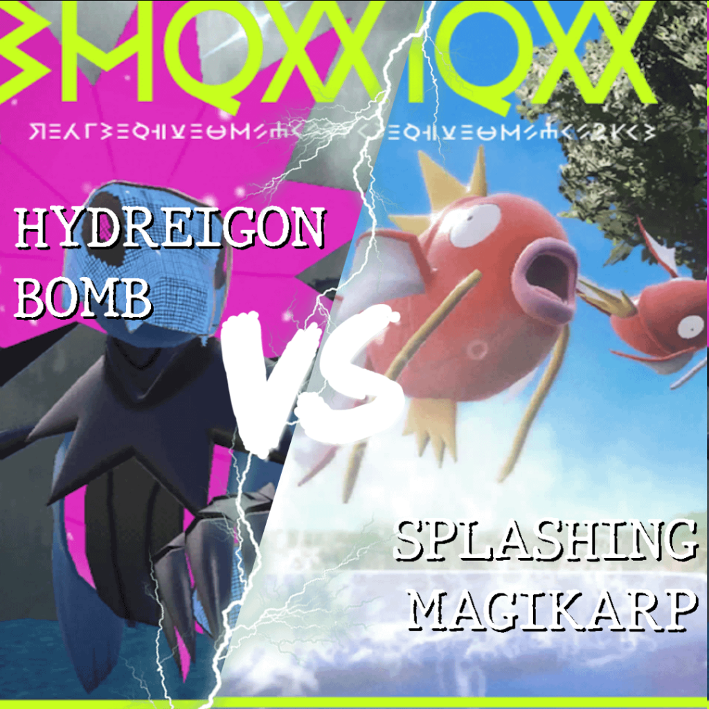 (OC) Hydreigon Bomb vs Splashing Magikarp