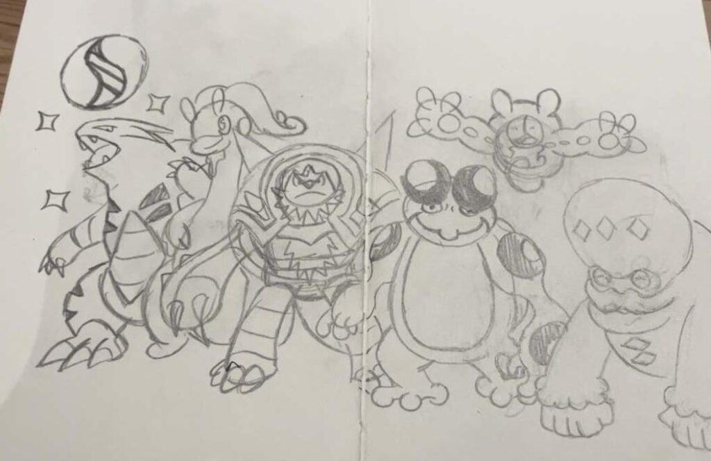 Heres my team if i was in the anime