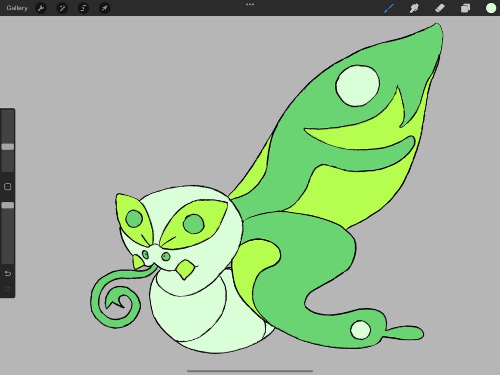 Flydra (Snake+Moth Nok-É-Mono) W.I.P.