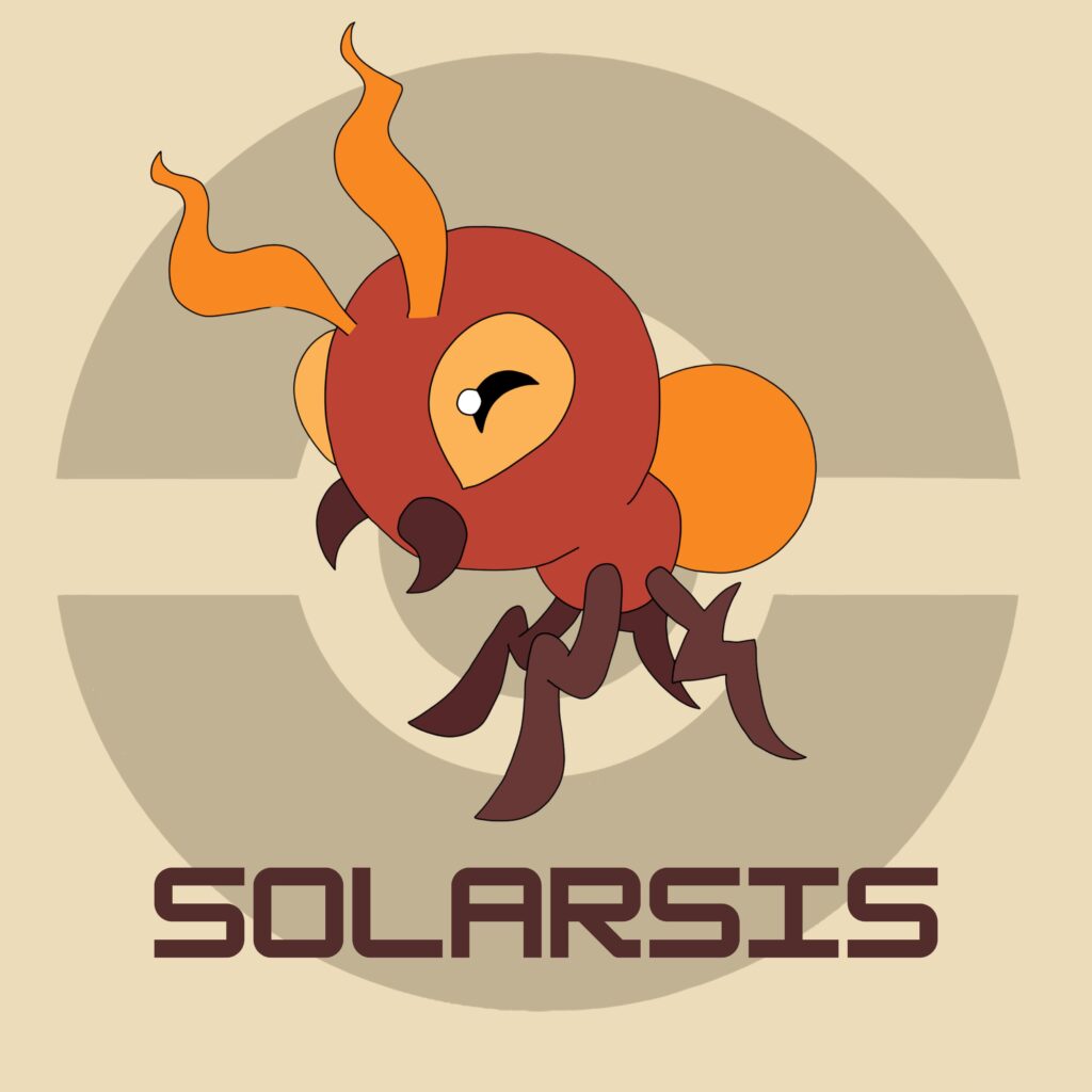 Solarsis: The flaming ant pkmn