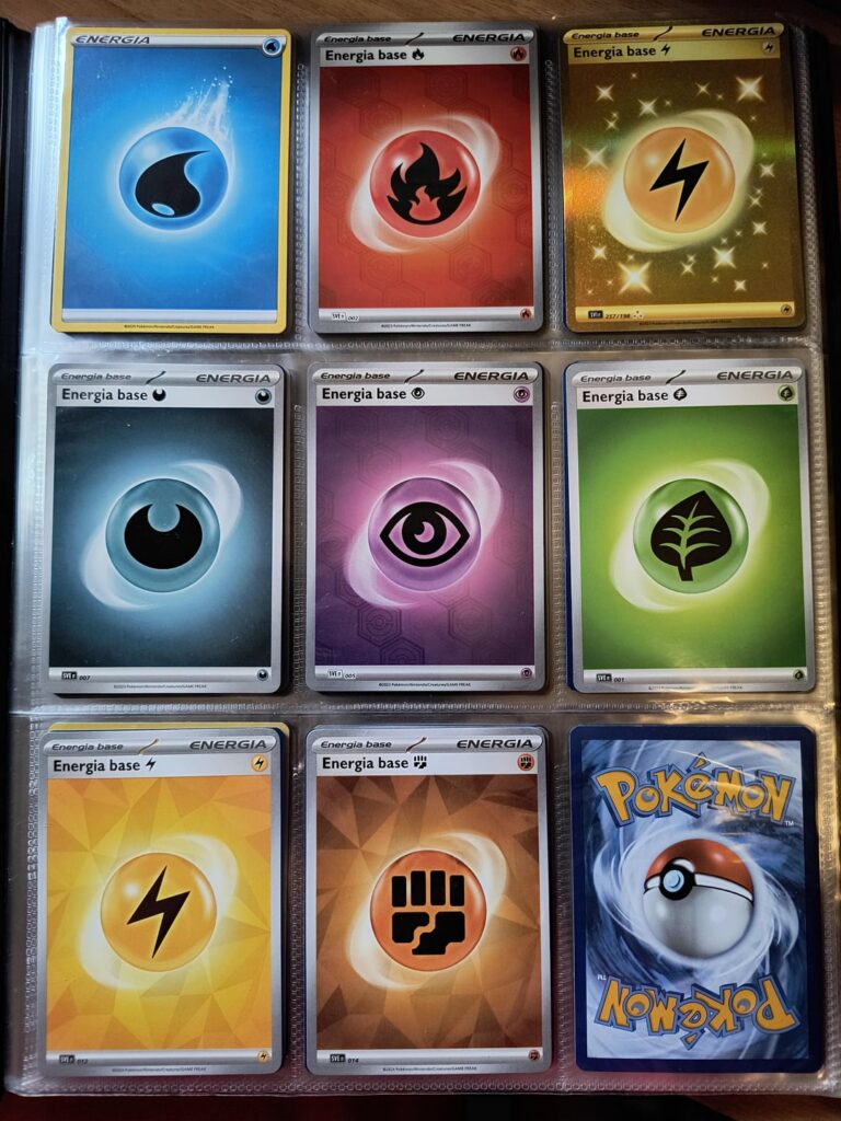 My binder after six months of collecting with a budget of 20€ per month