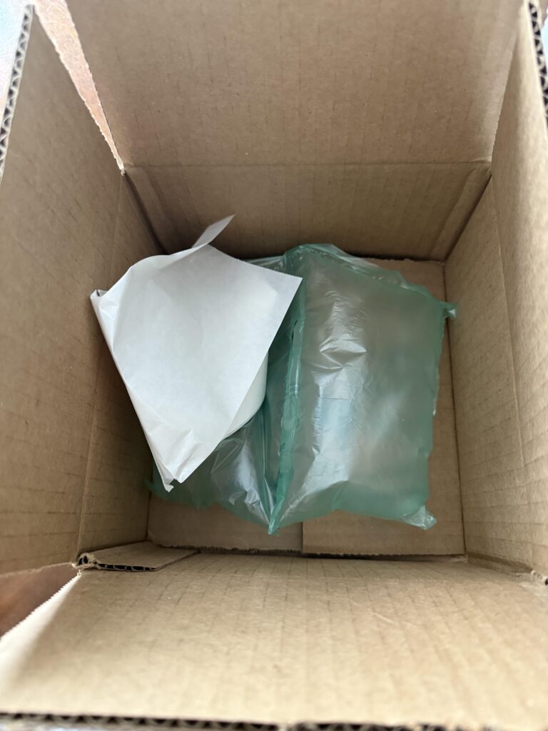 Empty box from Pokemon center…
