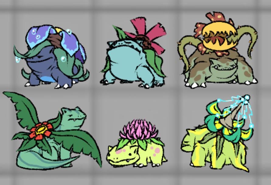 Venusaur Style Forms
