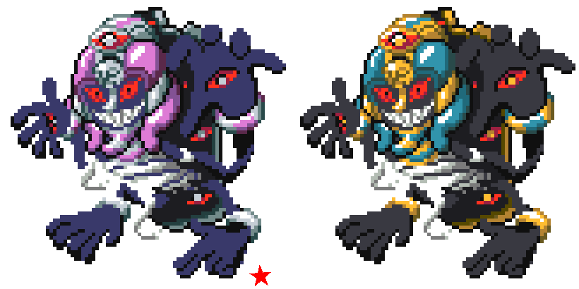 Méga-Cofagrigus to change from others I made a cartoonish side I love 5G Pokémon and I wanted Honored this Pokémon Sorry is my english is bad ^^"