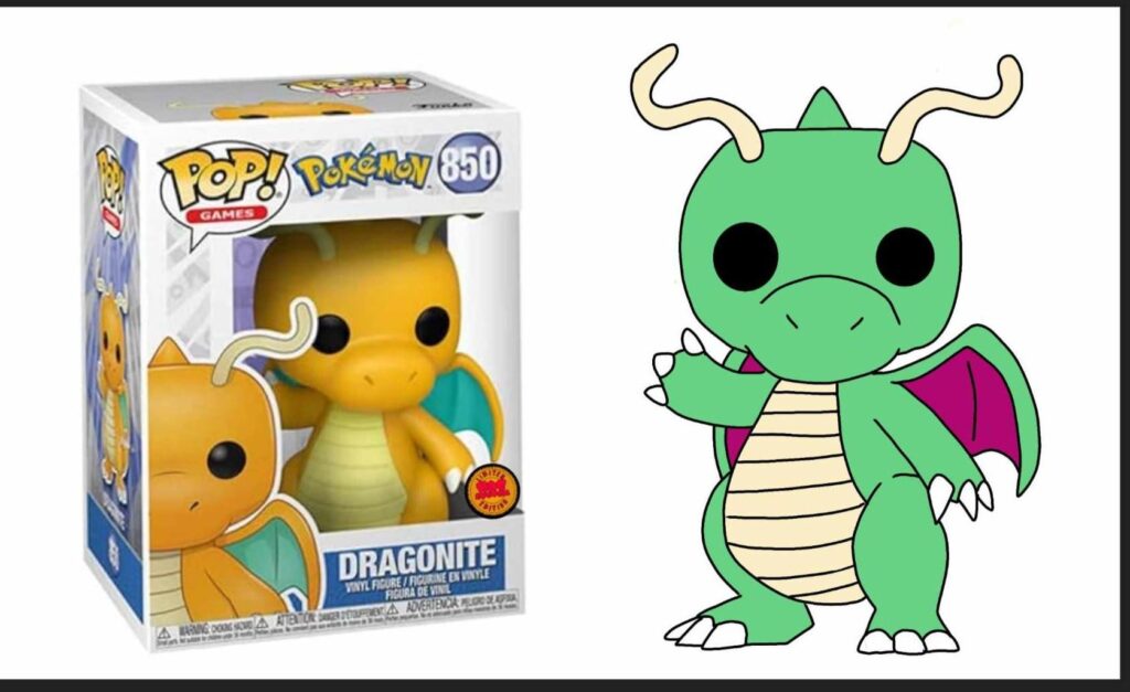 custom Dragonite funko pop