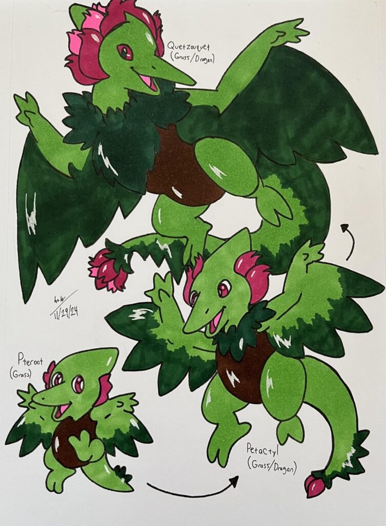 I draw fakemon sometimes