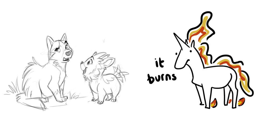 Give me a pokemon and I'll draw it