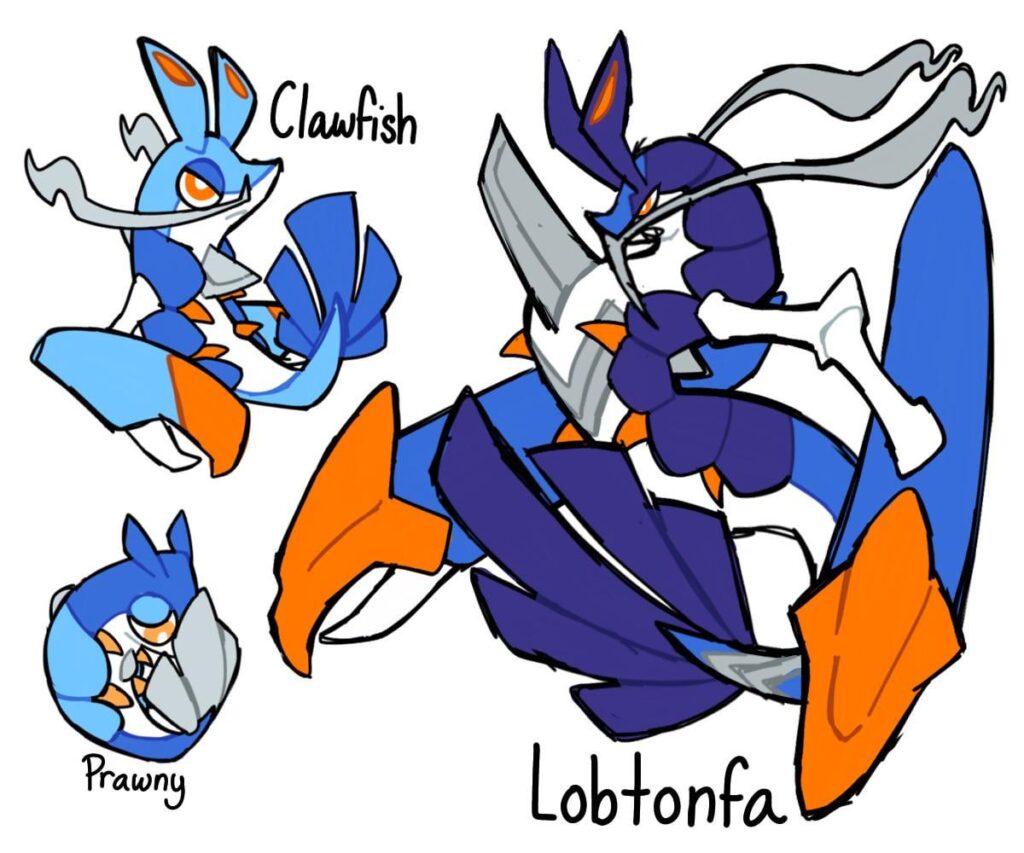 Lobster Water Starter | Artwork & Design Made By [BlueJayy44]