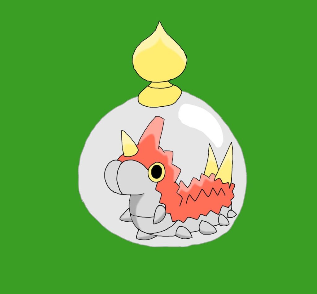 Wurmple trapped (OC)