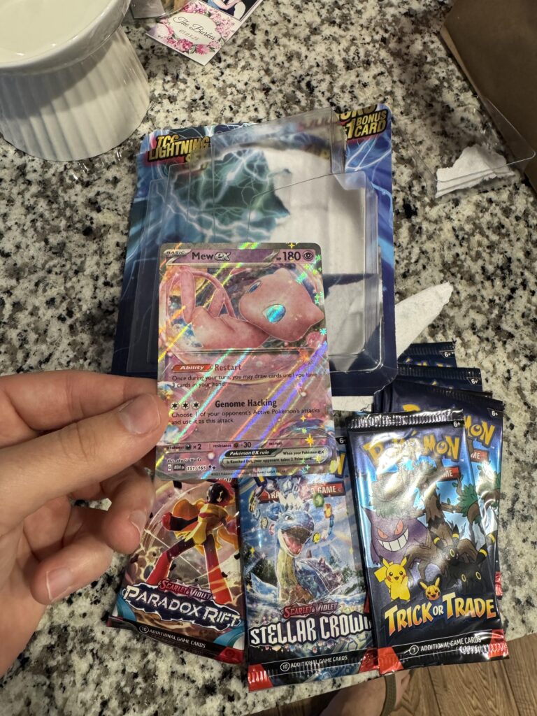 I’m pretty sweet pull from a lightning set