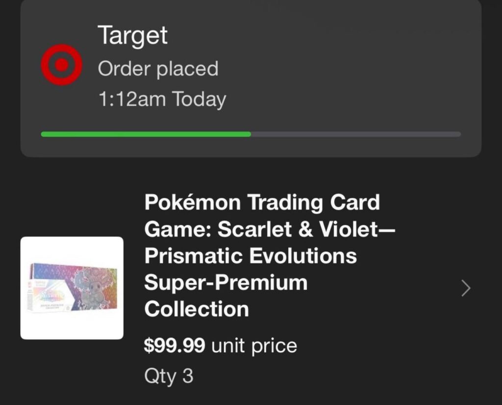 surprisingly easy checkout process. thank you target!