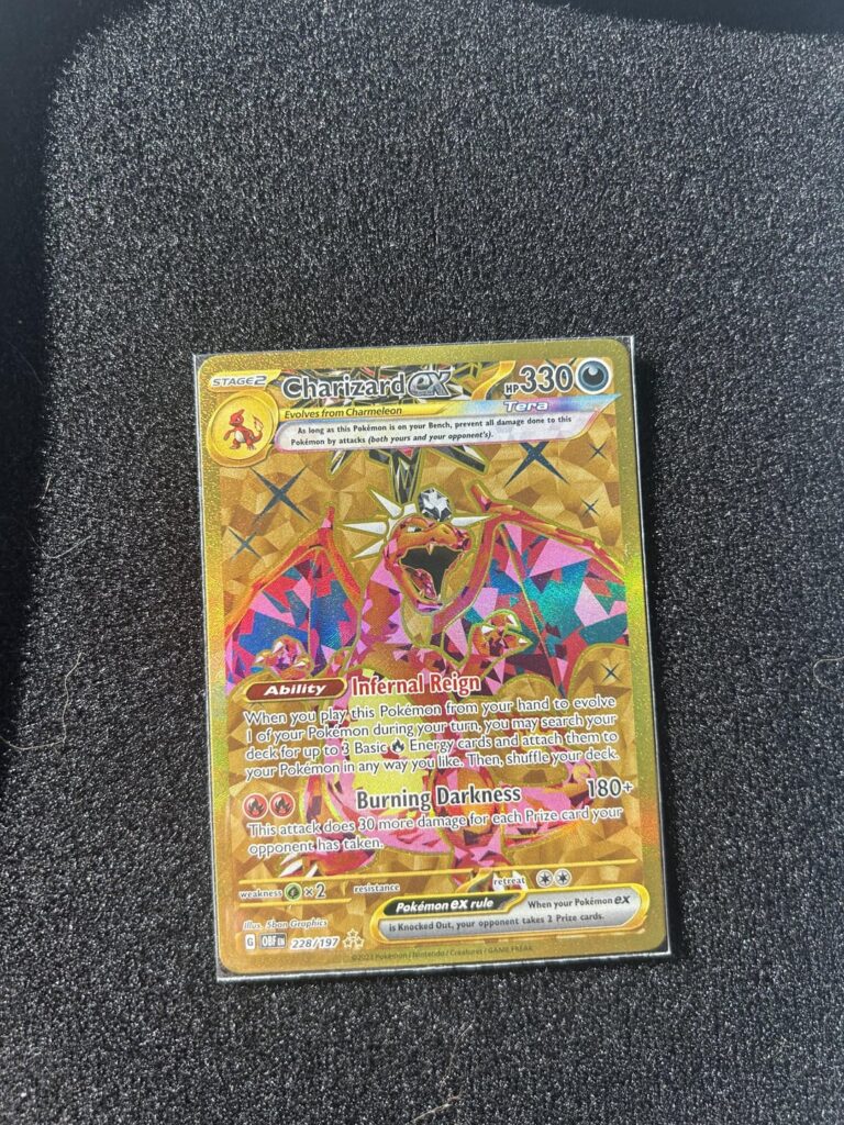 I purchased 9 packs of Obsidian Flames, on my sixth pack I pulled my chase!