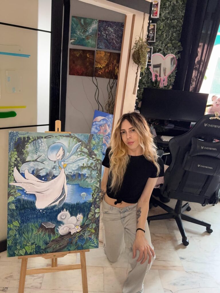 I made a painting of a card I will never have 🥺