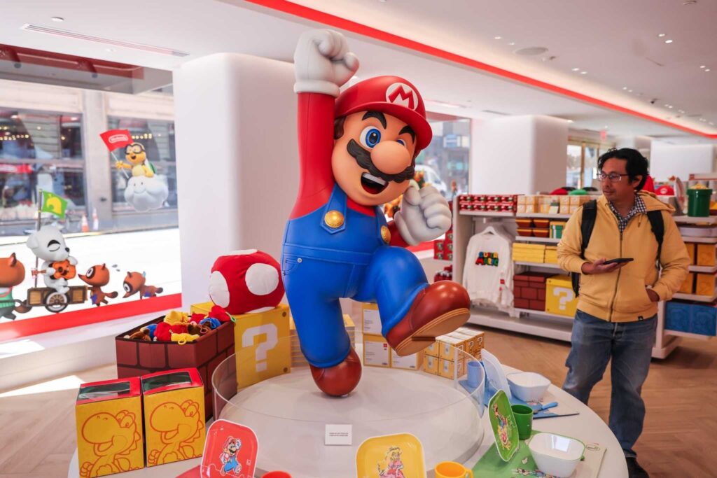 Nintendo’s new store is now open in S.F.’s Union Square. Here’s a look inside