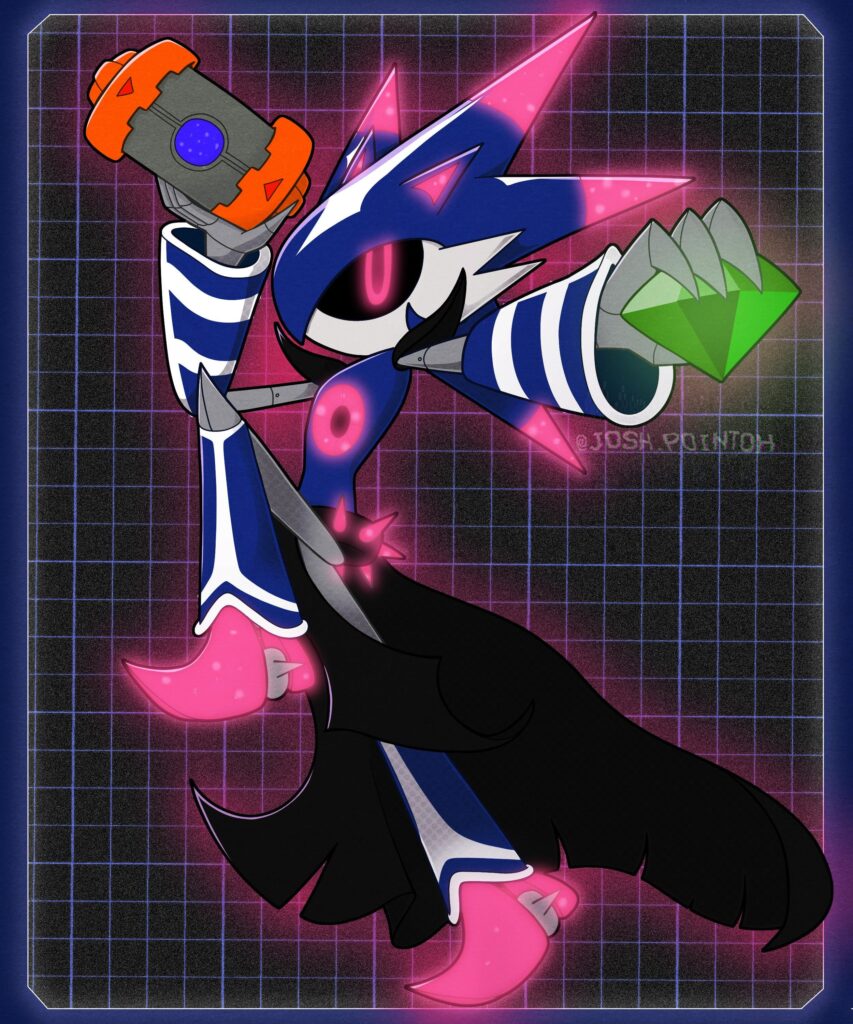 Neo Valiant (Iron Valiant x Neo Metal Sonic (OC)