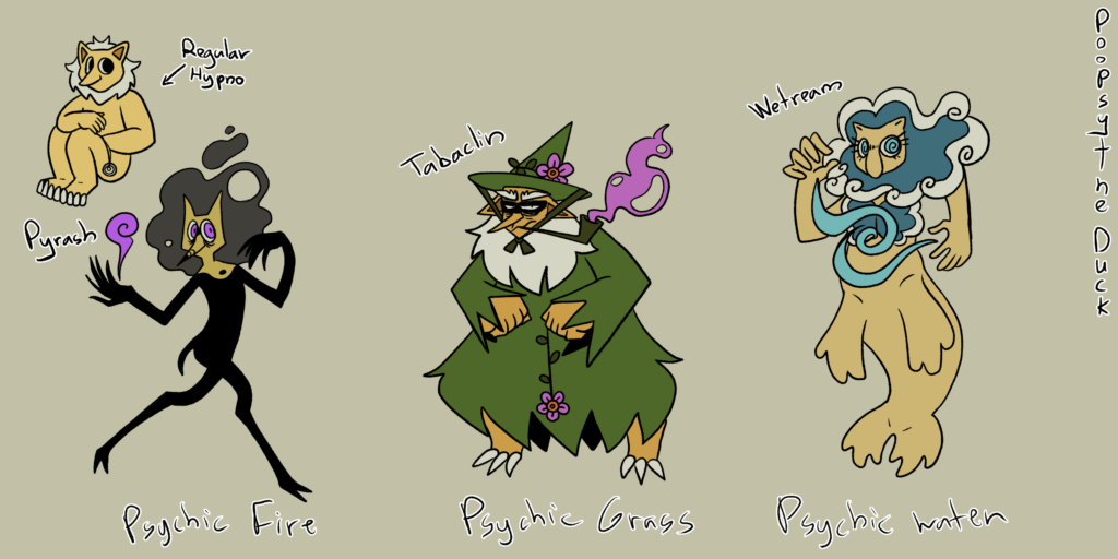 I made even more hypno evolutions, part 3