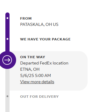 anyone from california still waiting on their surprise boxes from last weeks PC drop?