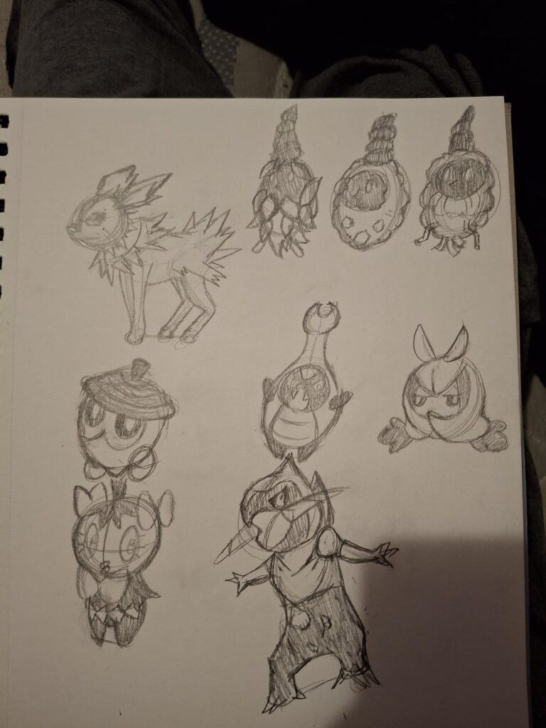 Sketching random pokemon pt2