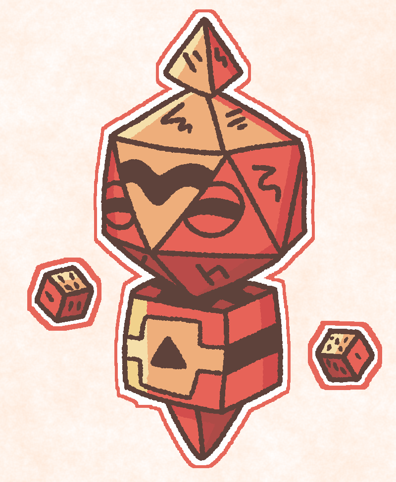 Rolling Bones, a past paradox form of Baltoy (OC)