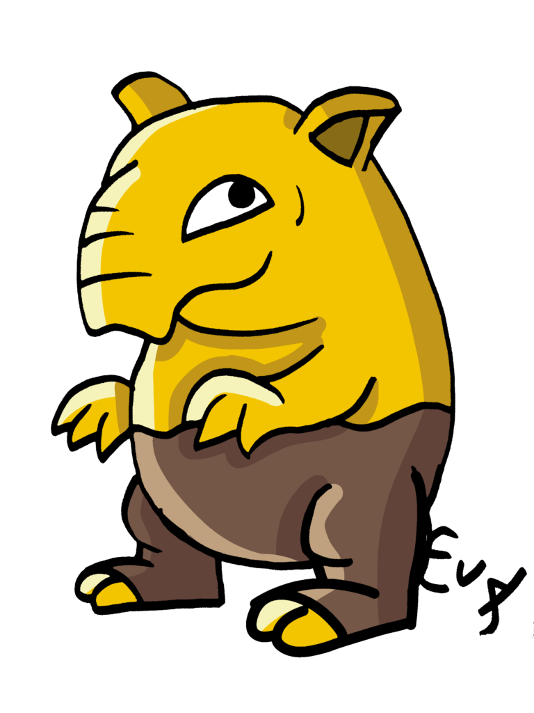 [OC] My drawing of Drowzee