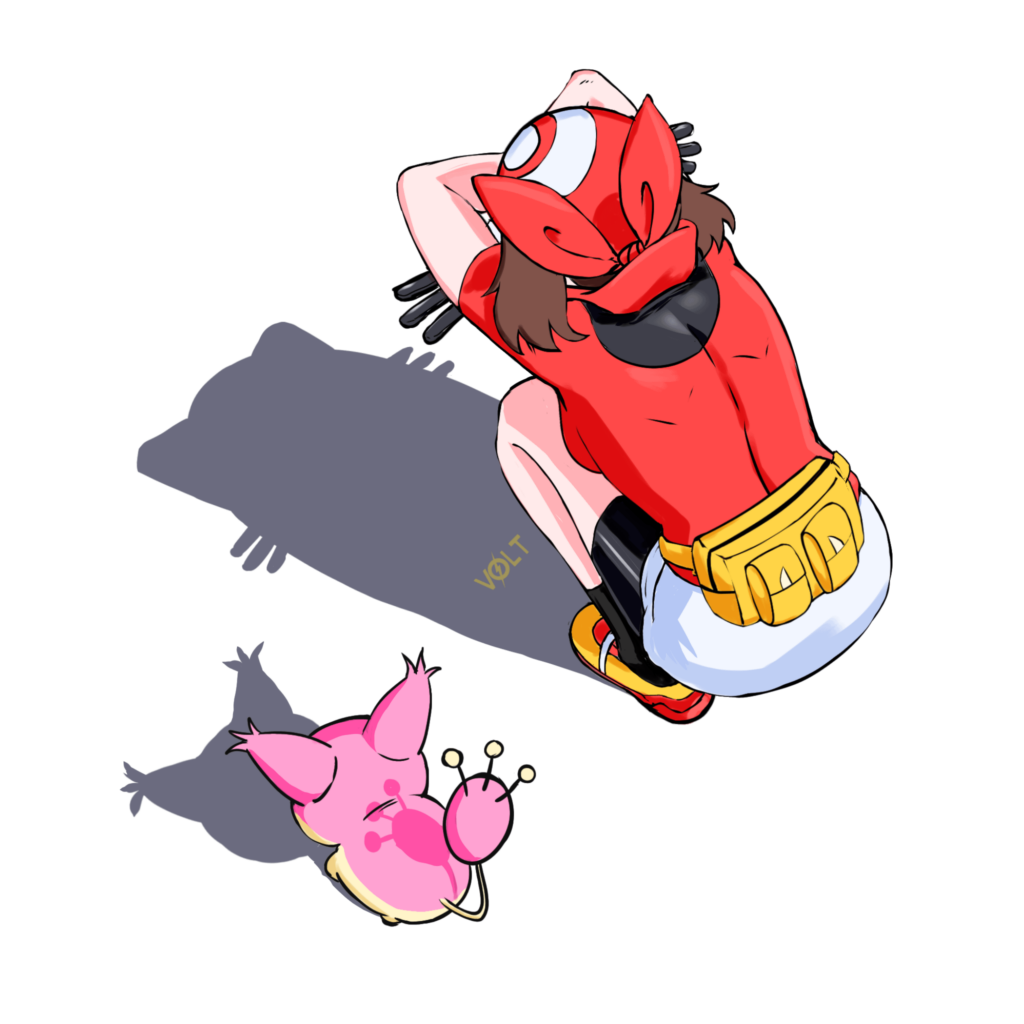 May and Skitty [OC]
